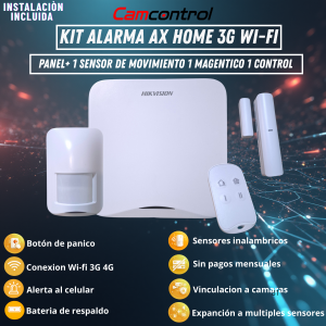 KIT Alarma 3G AX Home