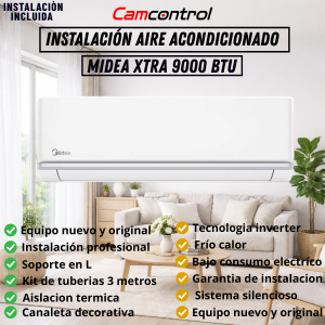 Instalación Aire Acondicionado Split Inverter Xtra 9000 Btu